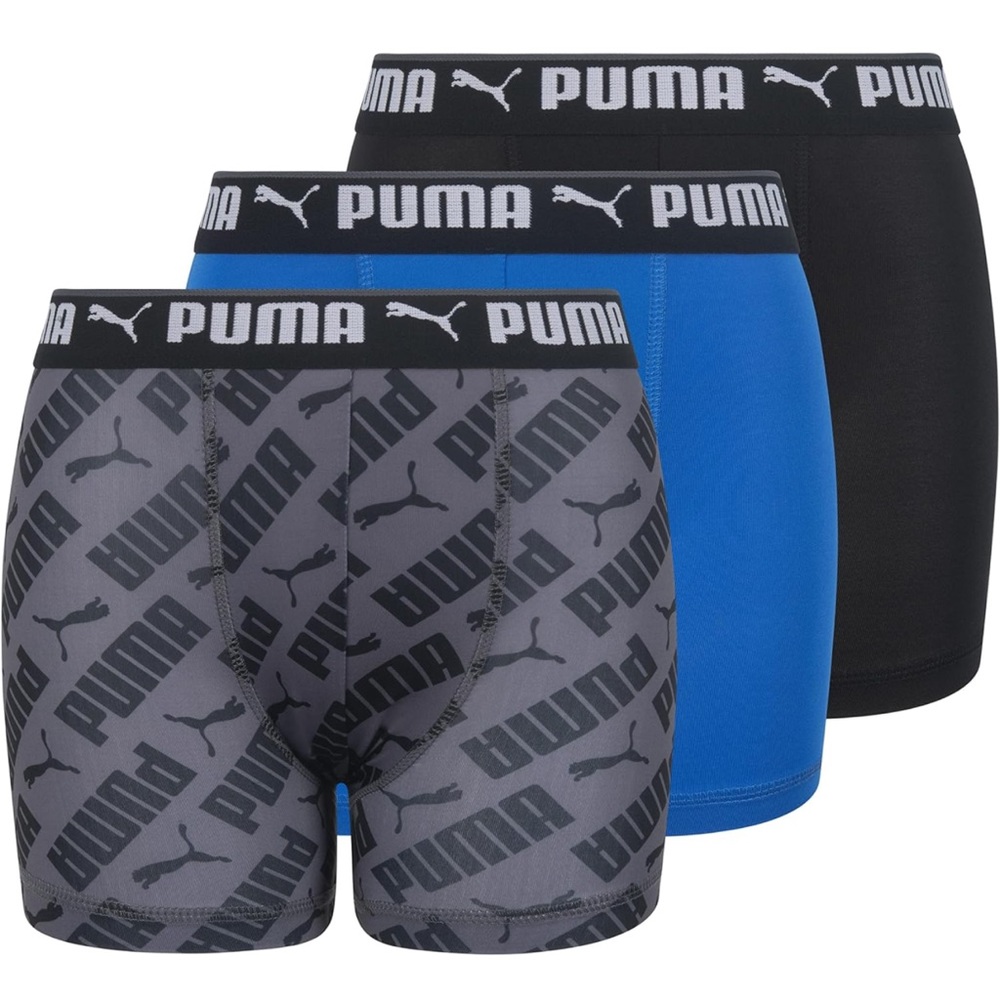 PUMA 3 Pack Boys' Performance Boxer Brief New XL
